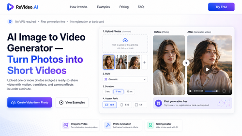 image of ReVideo.AI